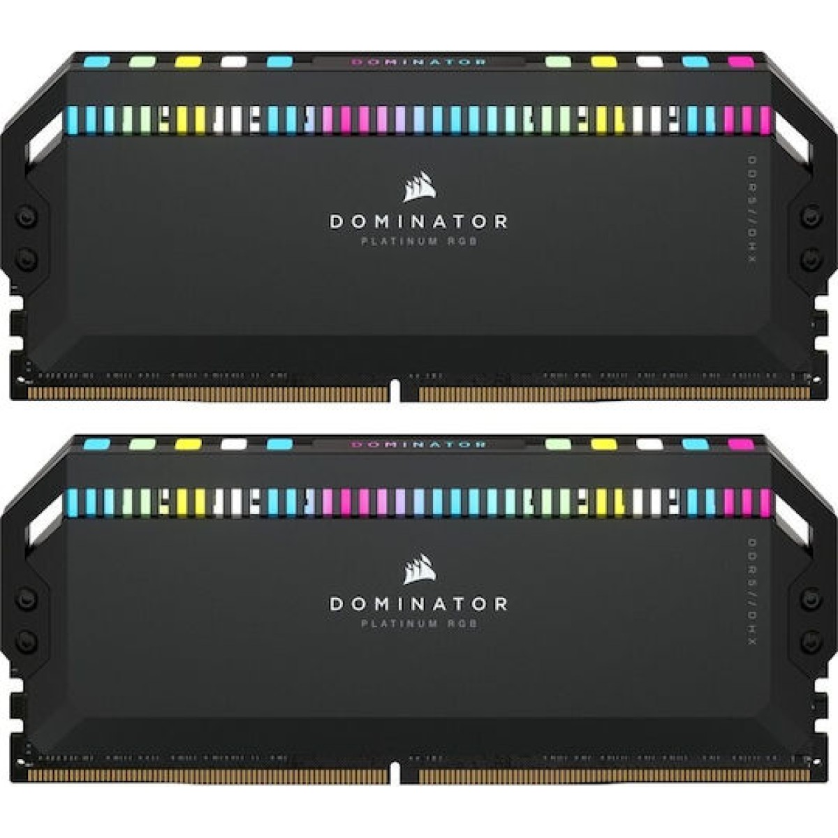 Corsair Dominator Platinum RGB DDR5 32GB RAM με 2x16GB Modules και Ταχύτητα 7200 για Desktop