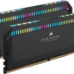 Corsair Dominator Platinum RGB DDR5 32GB RAM με 2x16GB Modules και Ταχύτητα 7200 για Desktop
