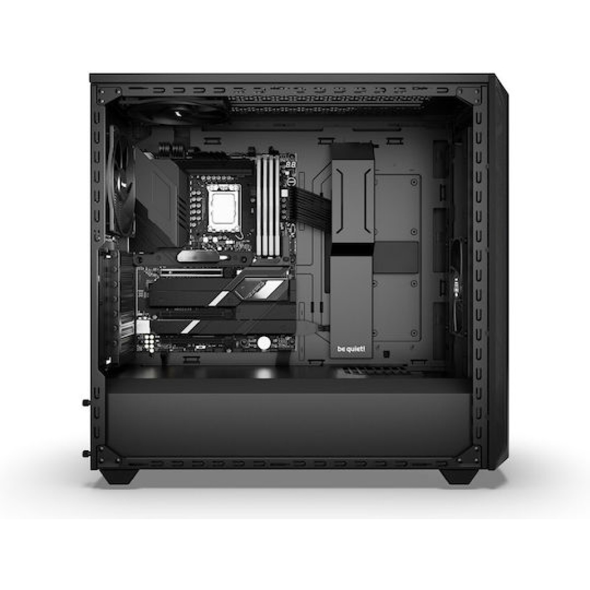 Be Quiet Shadow Base 800 Gaming Full Tower Κουτί Υπολογιστή με Πλαϊνό Παράθυρο Μαύρο