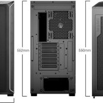 Be Quiet Shadow Base 800 DX Gaming Midi Tower Κουτί Υπολογιστή με Πλαϊνό Παράθυρο και RGB Φωτισμό Μαύρο