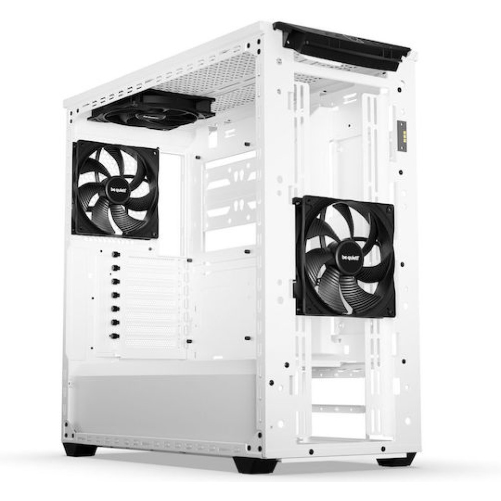 Be Quiet Shadow Base 800 DX Gaming Midi Tower Κουτί Υπολογιστή με Πλαϊνό Παράθυρο και RGB Φωτισμό Λευκό