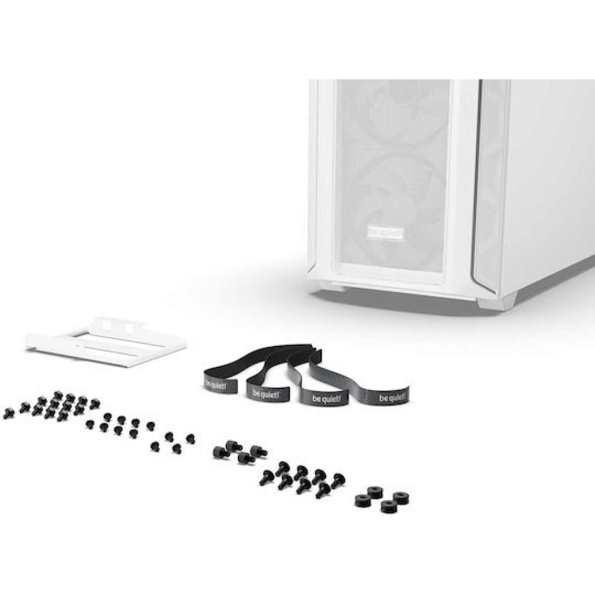 Be Quiet Shadow Base 800 FX Gaming Midi Tower Κουτί Υπολογιστή με Πλαϊνό Παράθυρο και RGB Φωτισμό Λευκό