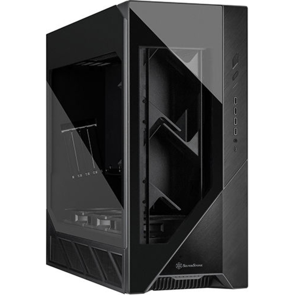 Silverstone Alta F2 Full Tower Κουτί Υπολογιστή Μαύρο