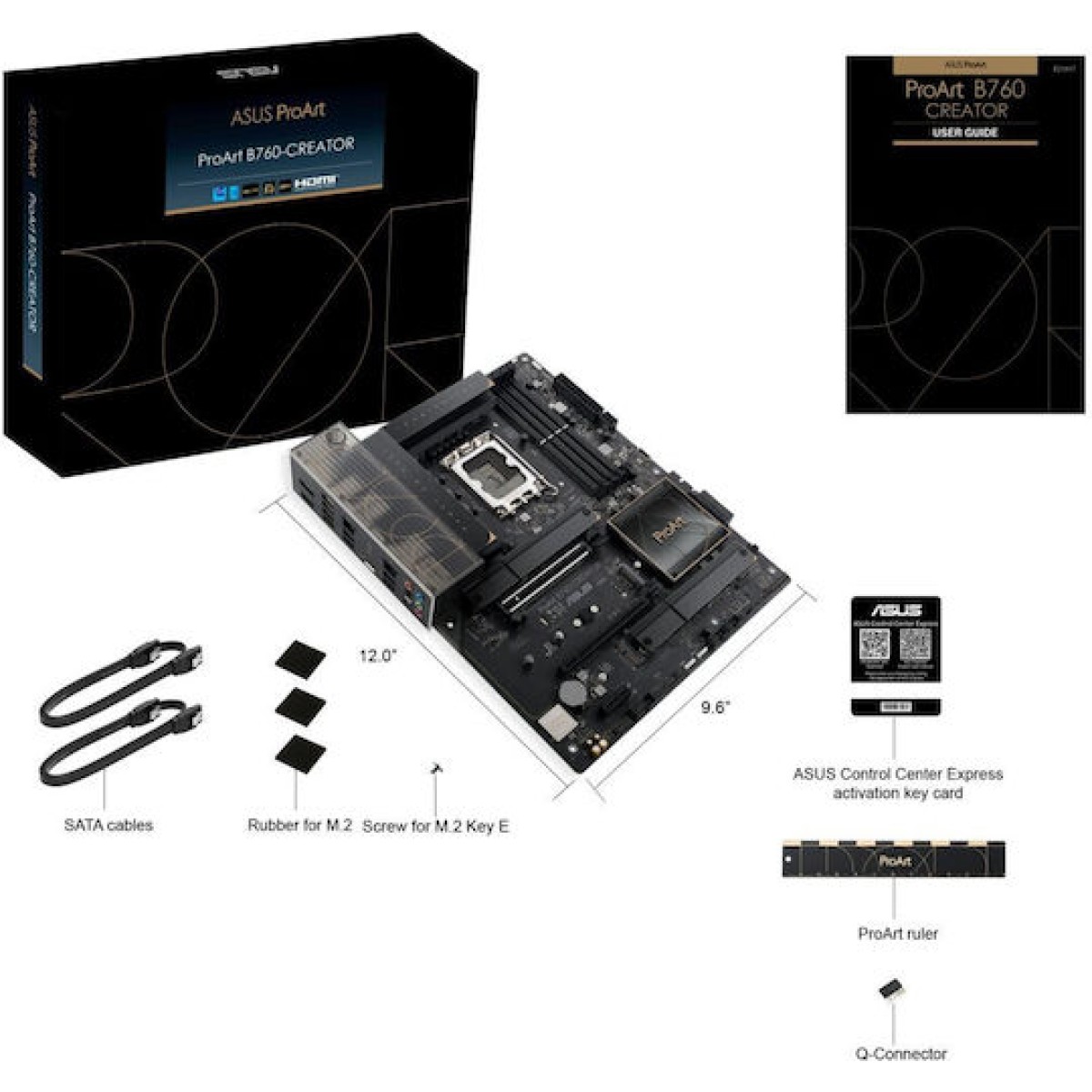 Asus ProArt B760-CREATOR Motherboard ATX με Intel 1700 Socket