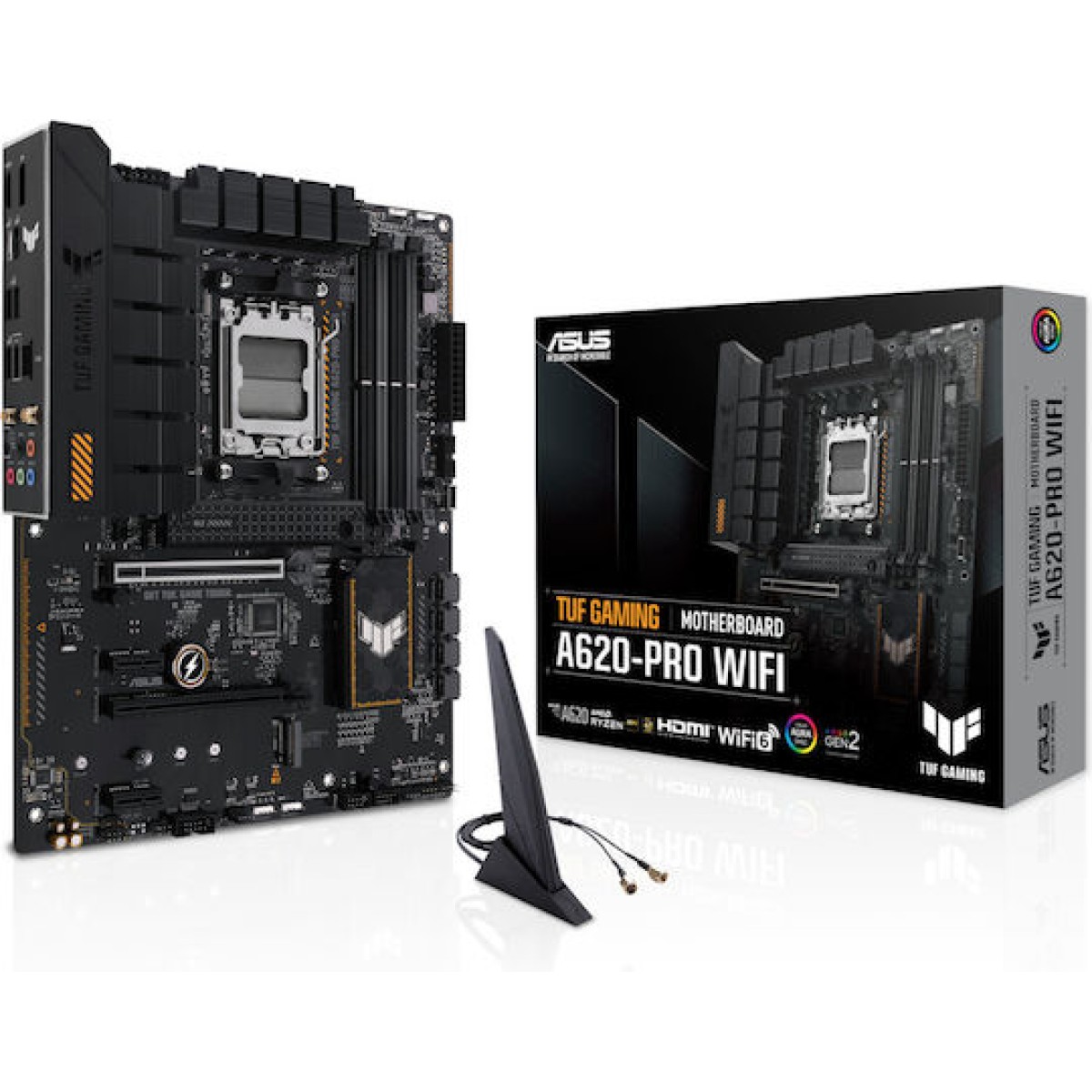 Asus TUF Gaming A620-PRO WiFi Motherboard ATX με AMD AM5 Socket 90MB1FR0-M0EAY0