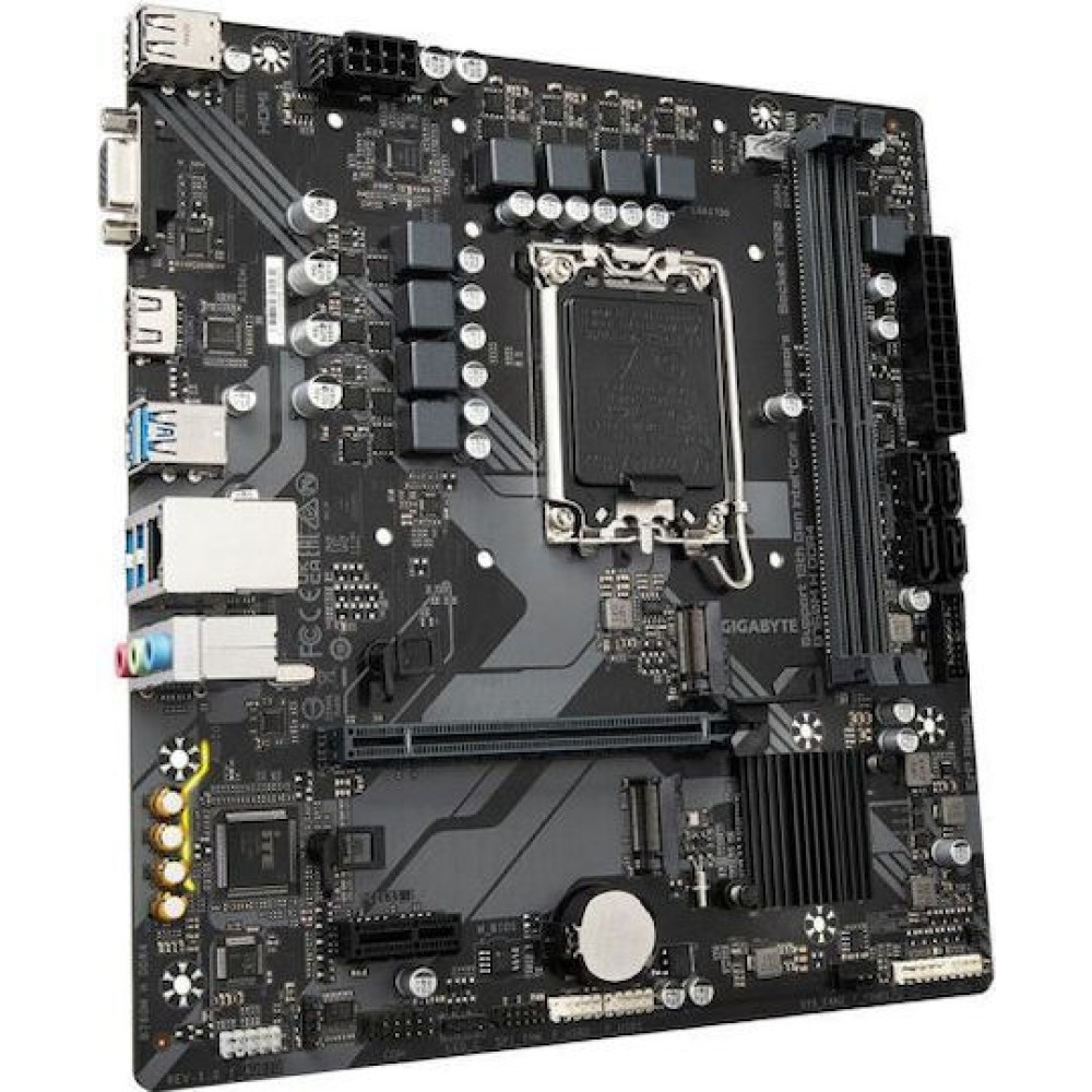 Gigabyte B760M H DDR4 rev. 1.0 Motherboard Micro ATX με Intel 1700 Socket