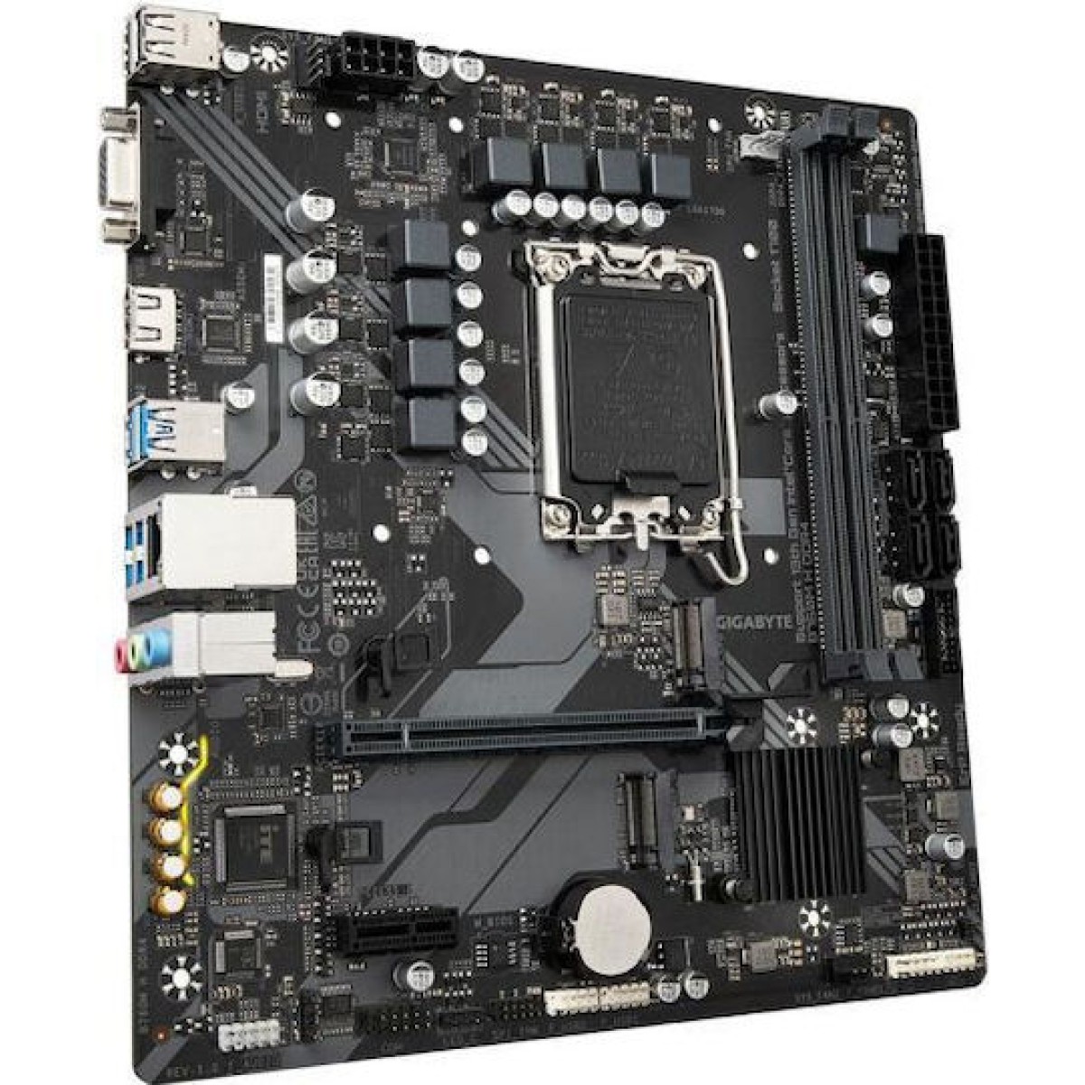 Gigabyte B760M H DDR4 rev. 1.0 Motherboard Micro ATX με Intel 1700 Socket