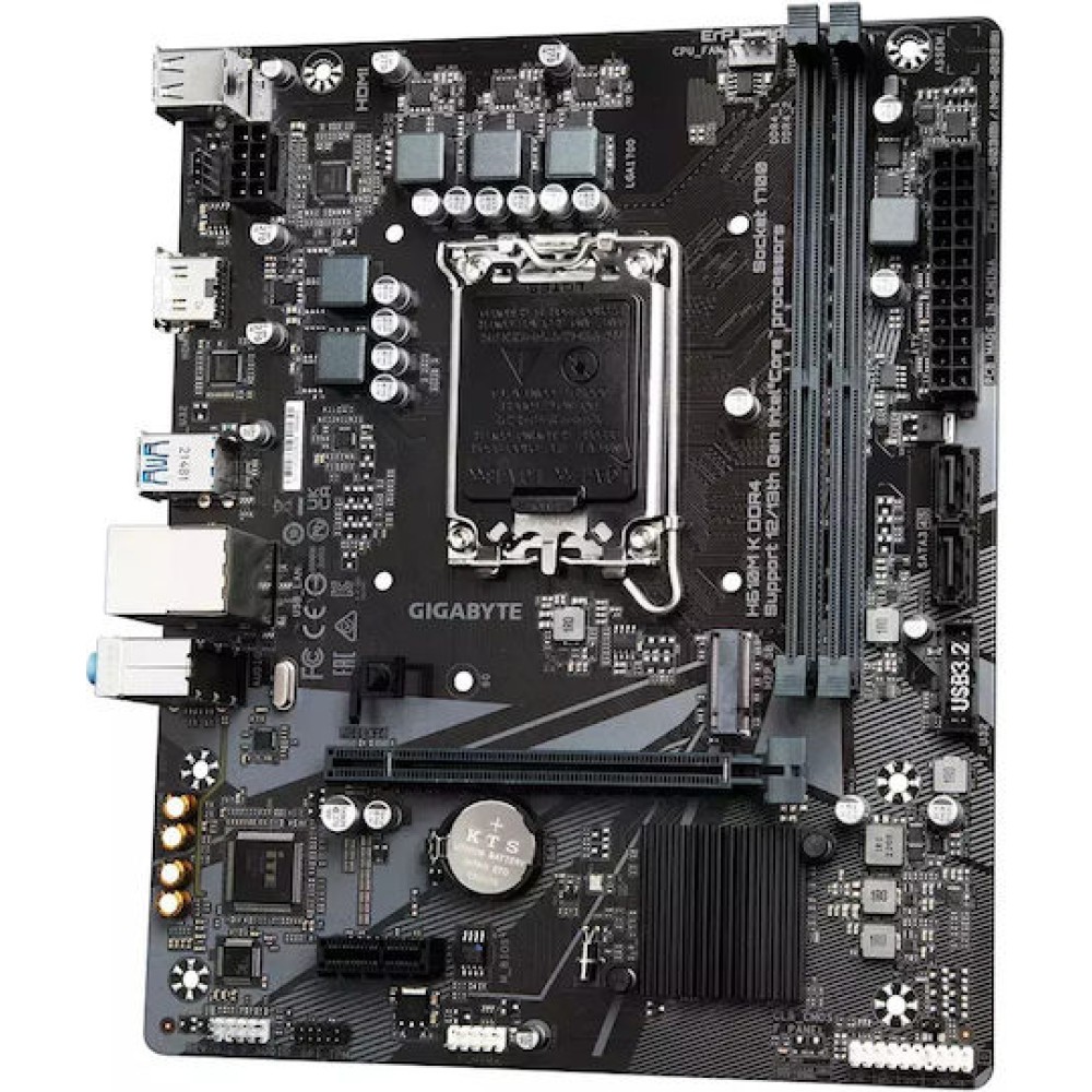 Gigabyte H610M K DDR4 rev. 1.0 Motherboard Micro ATX με Intel 1700 Socket