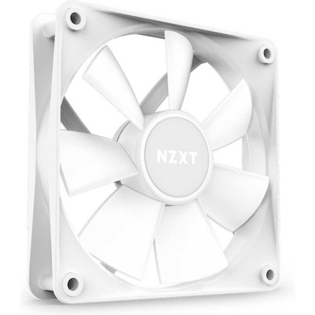 NZXT F120 RGB Core Case Fan με Σύνδεση 4-Pin PWM Λευκό
