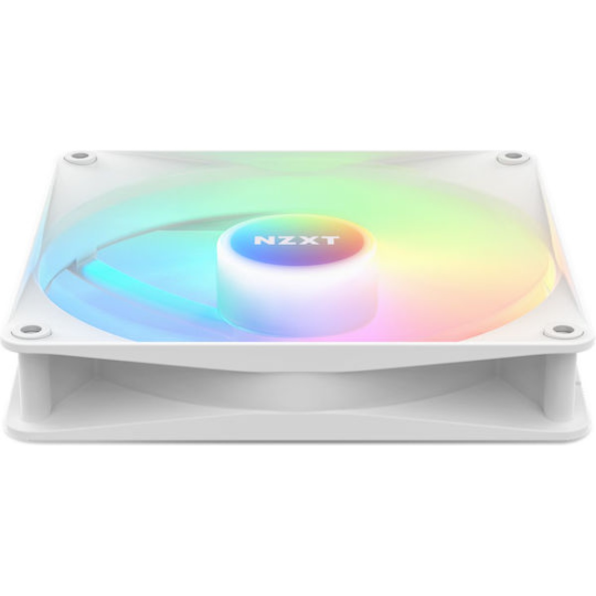 NZXT F140 RGB Core Case Fan με Σύνδεση 4-Pin PWM Λευκό