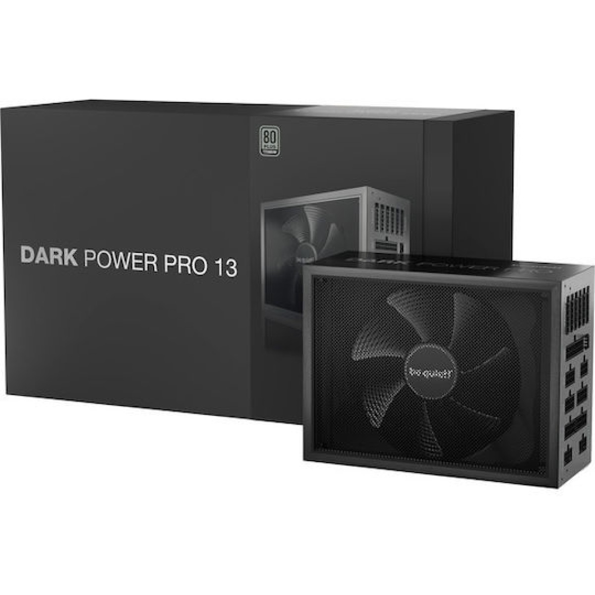 Be Quiet Dark Power Pro 13 1300W Μαύρο Τροφοδοτικό Υπολογιστή Full Modular 80 Plus Titanium