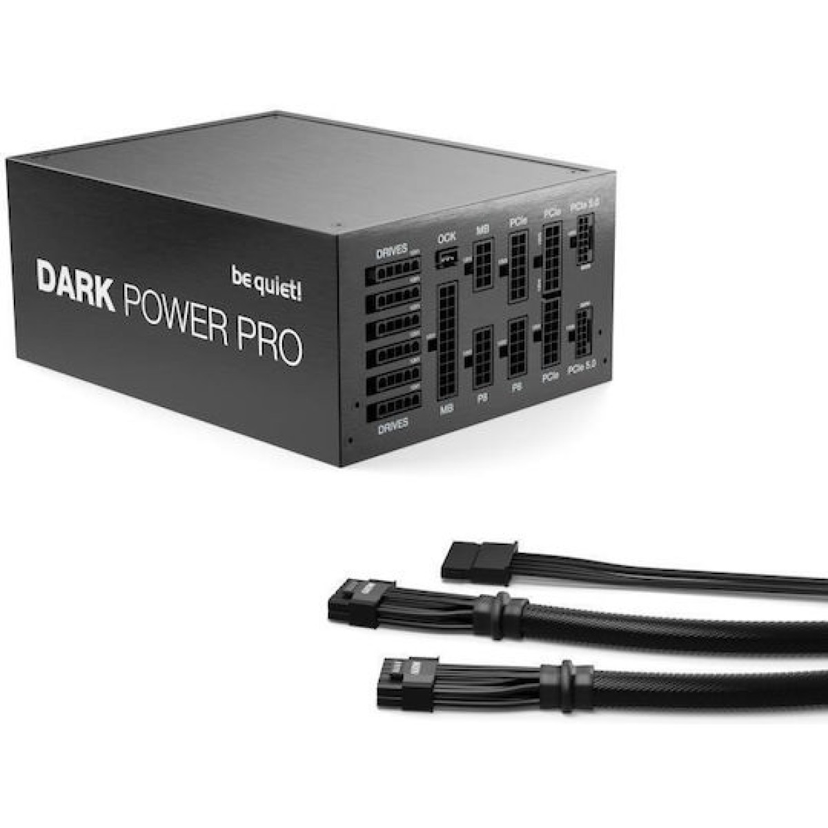 Be Quiet Dark Power Pro 13 1600W Μαύρο Τροφοδοτικό Υπολογιστή Full Modular 80 Plus Titanium