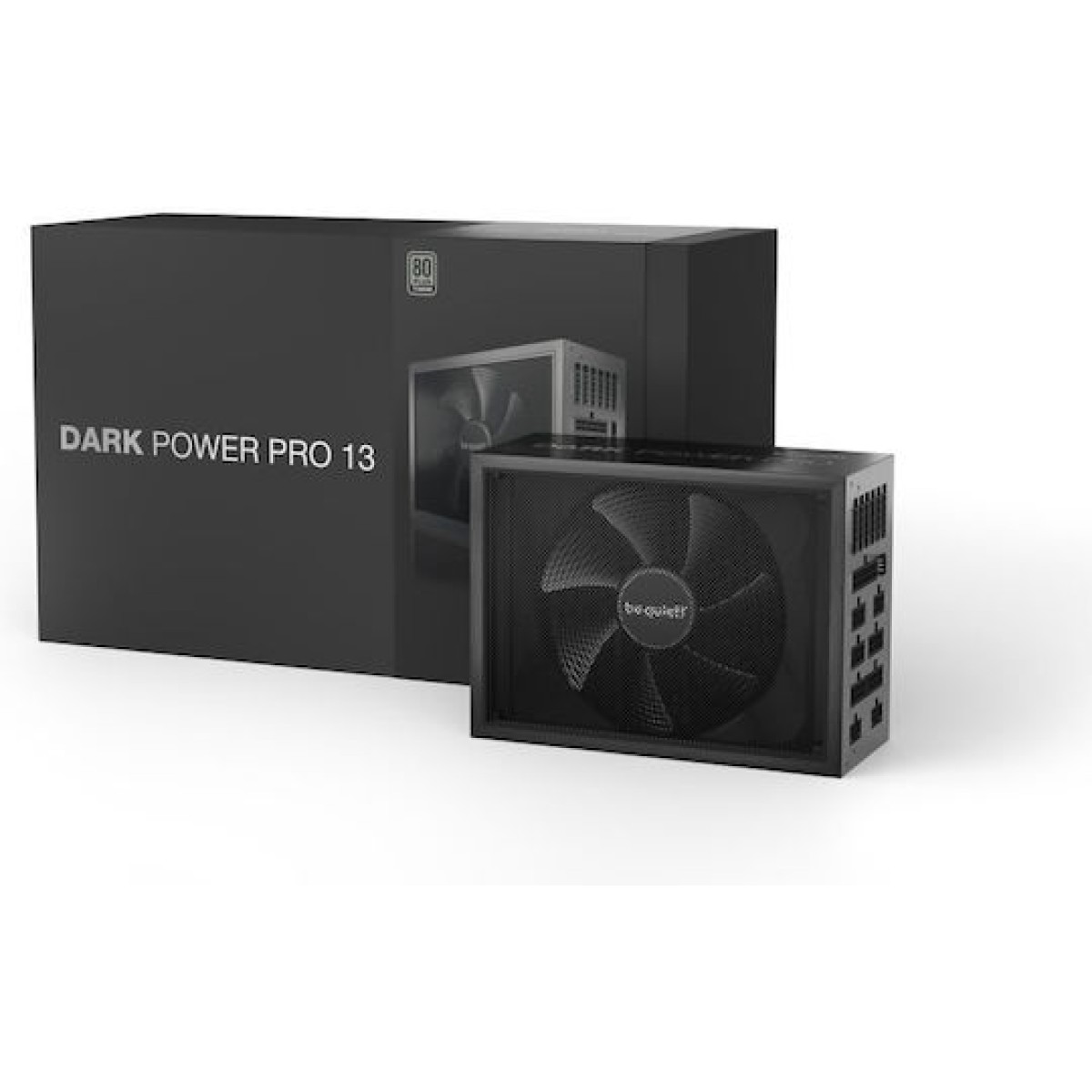 Be Quiet Dark Power Pro 13 1600W Μαύρο Τροφοδοτικό Υπολογιστή Full Modular 80 Plus Titanium