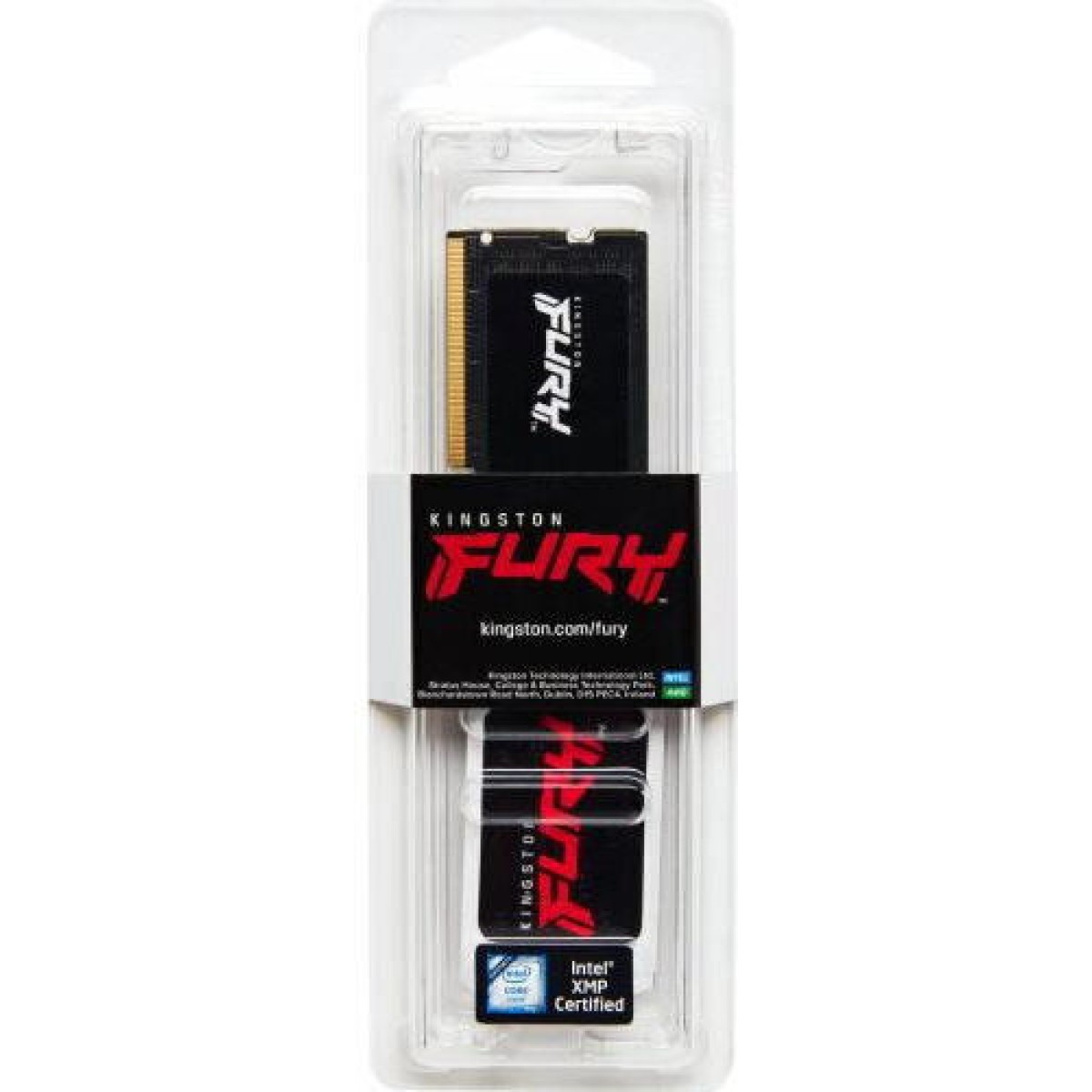 Kingston Fury Impact DDR5 με Module 1x16GB και Ταχύτητα 6400 για Laptop