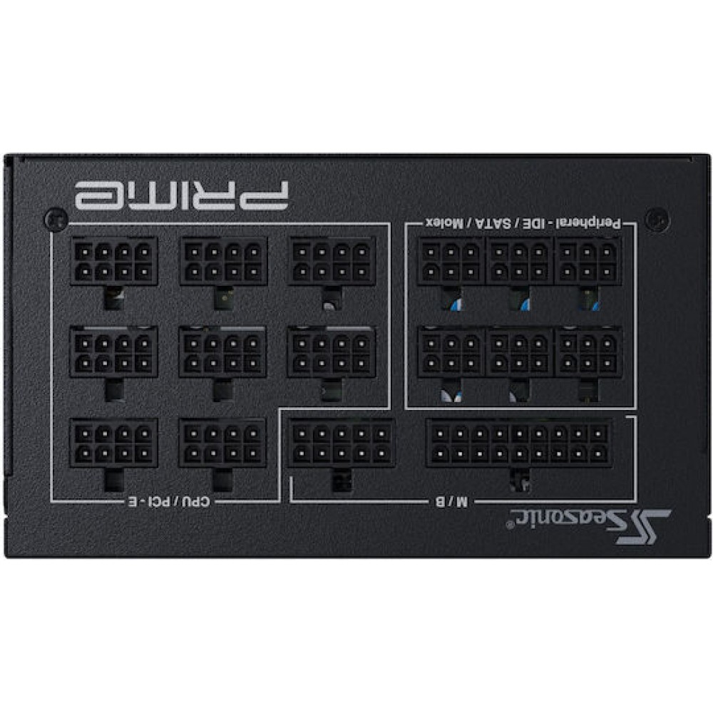 Seasonic Prime TX ATX 3.0 1300W Μαύρο Τροφοδοτικό Υπολογιστή Full Modular 80 Plus Titanium