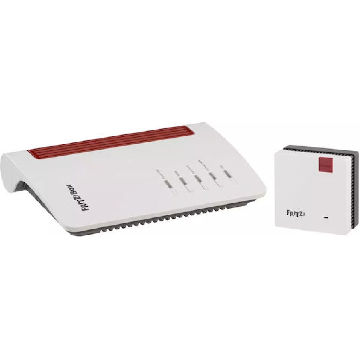 AVM FRITZ!Box 7530 AX & Fritz!Repeater 1200 AX VDSL2 Ασύρματο Modem Router Wi‑Fi 6 με 4 Θύρες Gigabit Ethernet