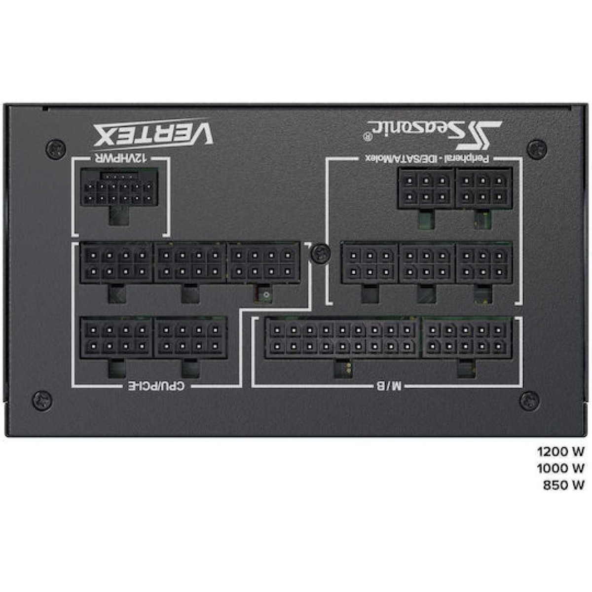 Seasonic VERTEX PX 1000W Μαύρο Τροφοδοτικό Υπολογιστή Full Modular 80 Plus Platinum