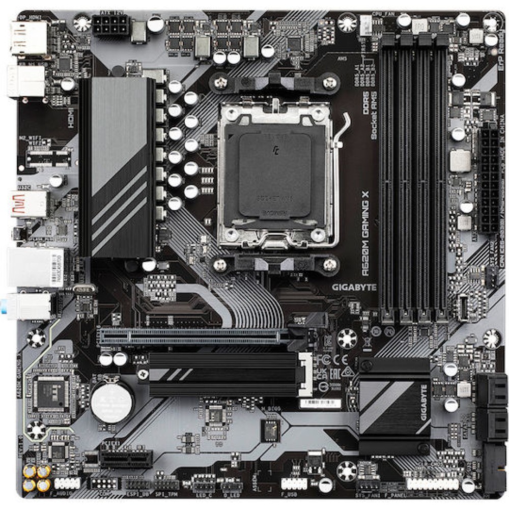 Gigabyte A620M Gaming X rev. 1.0 Motherboard Micro ATX με AMD AM5 Socket