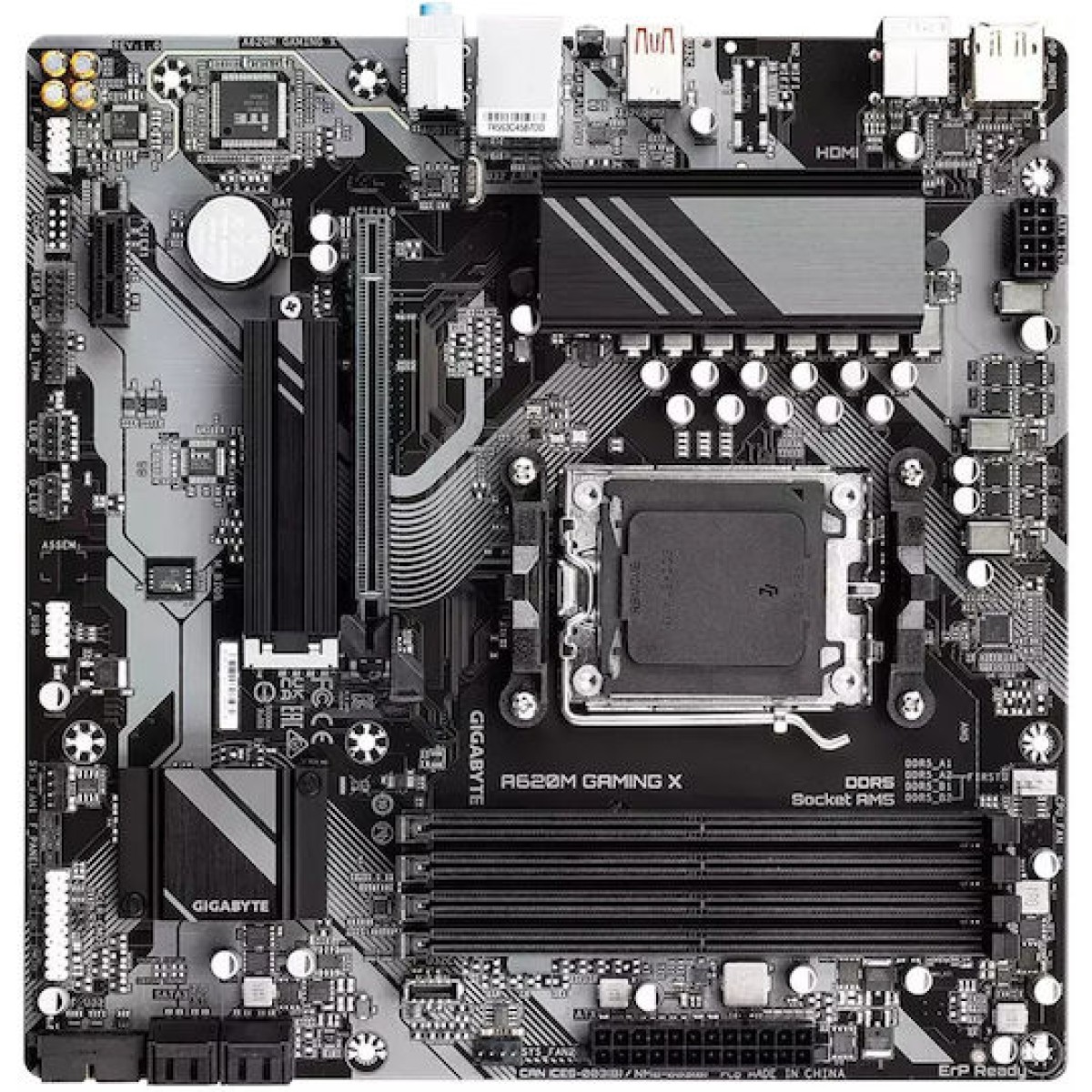 Gigabyte A620M Gaming X rev. 1.0 Motherboard Micro ATX με AMD AM5 Socket