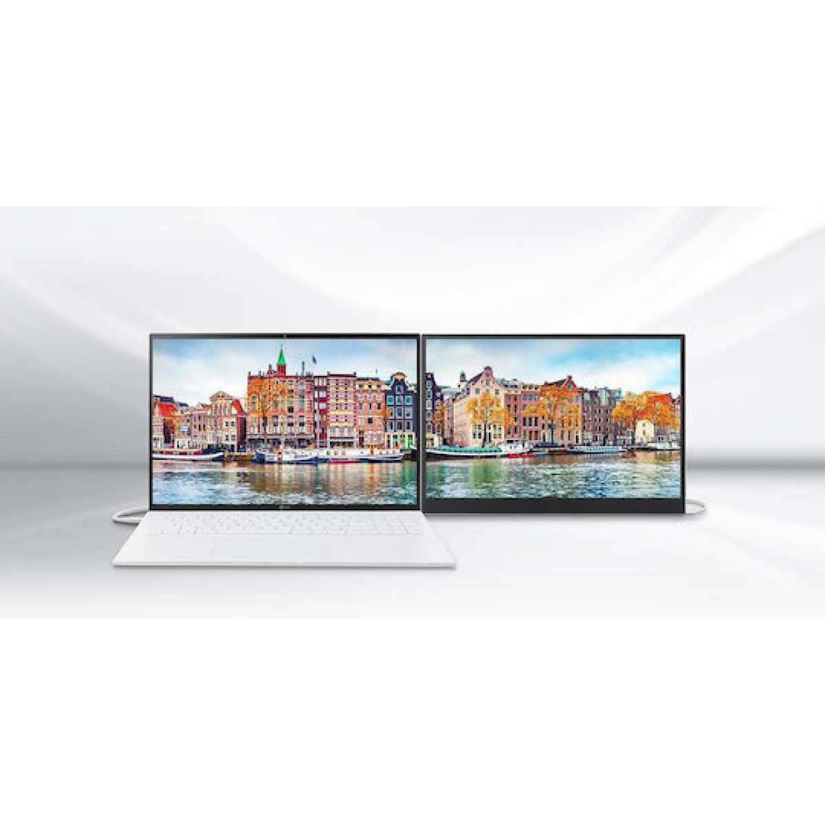 LG Gram +View 16MR70 IPS Φορητό Monitor 16