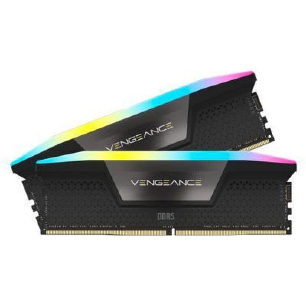 Corsair Vengeance RGB DDR5 64GB RAM με 2x32GB Modules και Ταχύτητα 6000 για Desktop