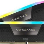 Corsair Vengeance RGB DDR5 64GB RAM με 2x32GB Modules και Ταχύτητα 6000 για Desktop