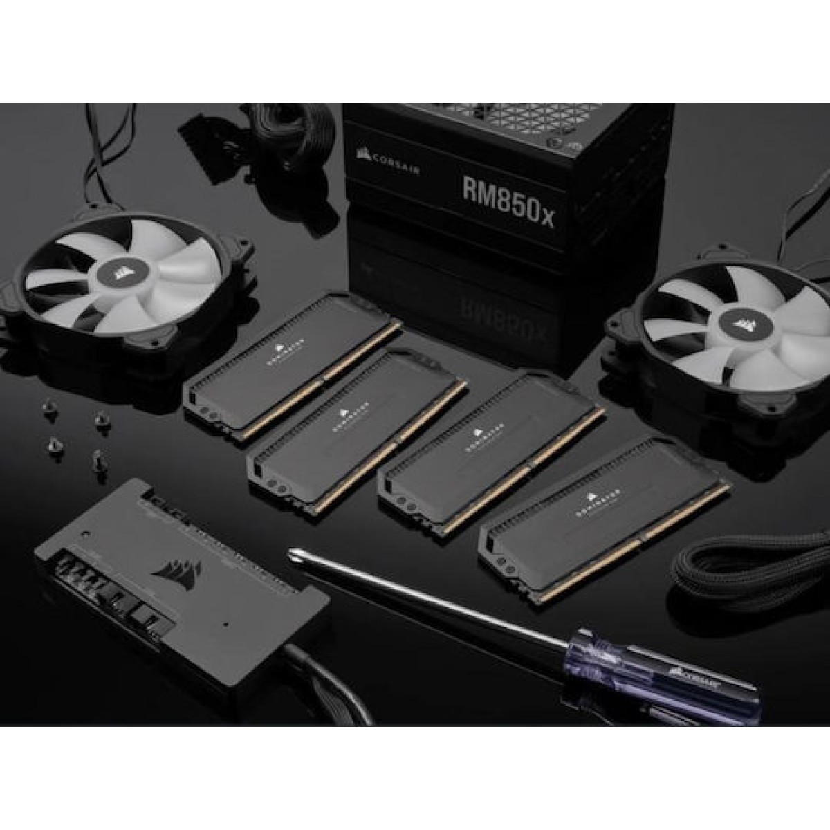 Corsair Dominator Platinum RGB DDR5 64GB RAM με 2x32GB Modules και Ταχύτητα 6000 για Desktop