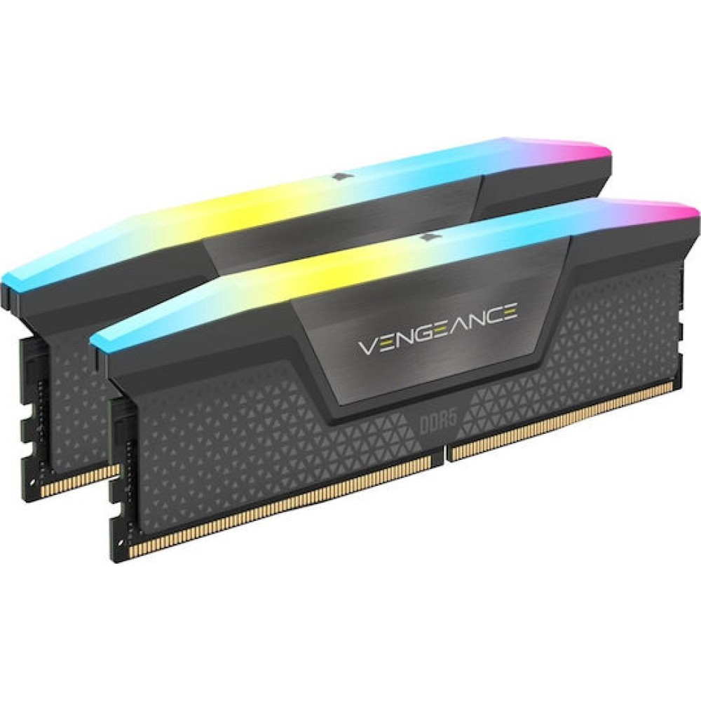 Corsair Vengeance DDR5 64GB RAM με 2x32GB Modules και Ταχύτητα 6000 για Desktop