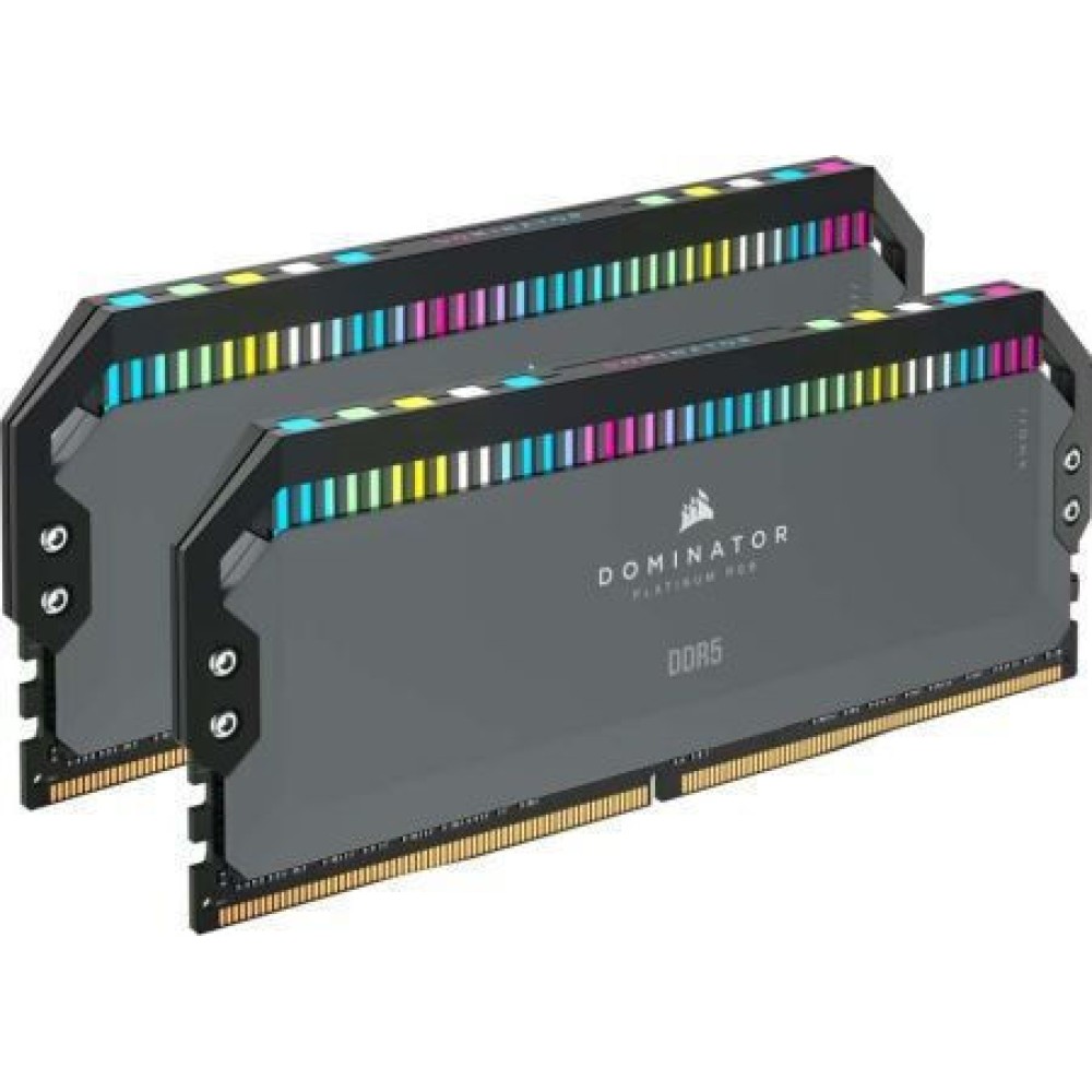Corsair Dominator Platinum RGB DDR5 64GB RAM με 2x32GB Modules και Ταχύτητα 6000 για Desktop