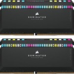 Corsair Dominator Platinum RGB DDR5 64GB RAM με 2x32GB Modules και Ταχύτητα 6000 για Desktop