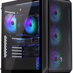Endorfy Arx 500 ARGB Gaming Midi Tower Κουτί Υπολογιστή Μαύρο