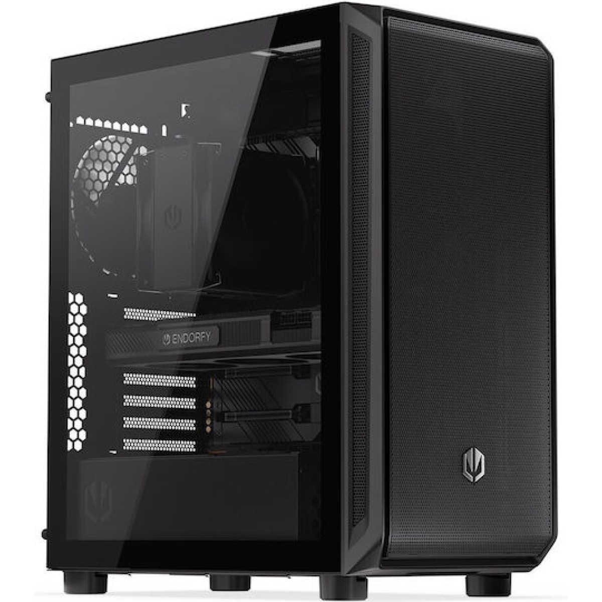 Endorfy Arx 500 Air Gaming Midi Tower Κουτί Υπολογιστή με Πλαϊνό Παράθυρο Μαύρο