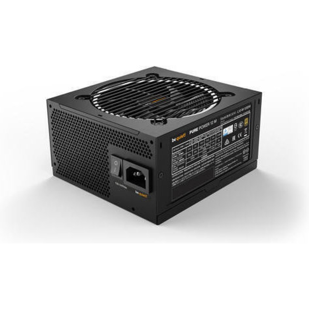 Be Quiet Pure Power 12 M 1200W Μαύρο Τροφοδοτικό Υπολογιστή Full Modular 80 Plus Gold