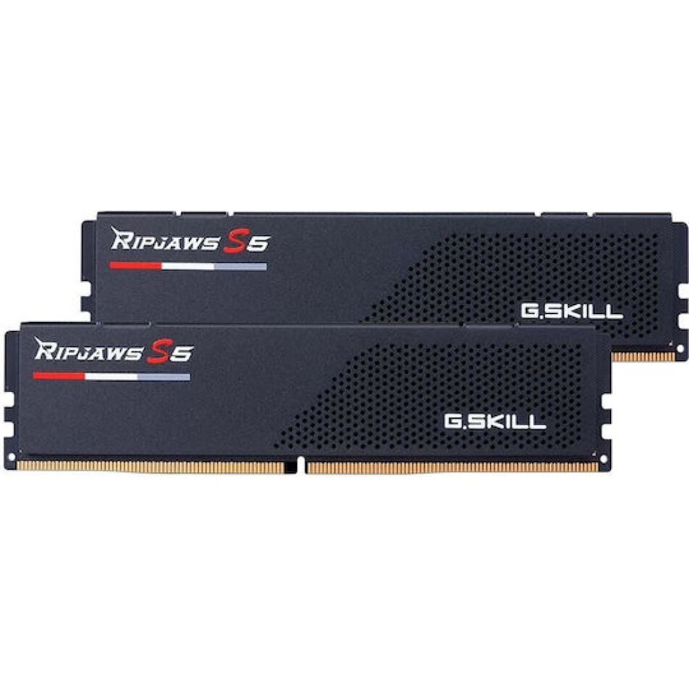 G.Skill Ripjaws S5 DDR5 48GB RAM με 2x24GB Modules και Ταχύτητα 6400 για Desktop
