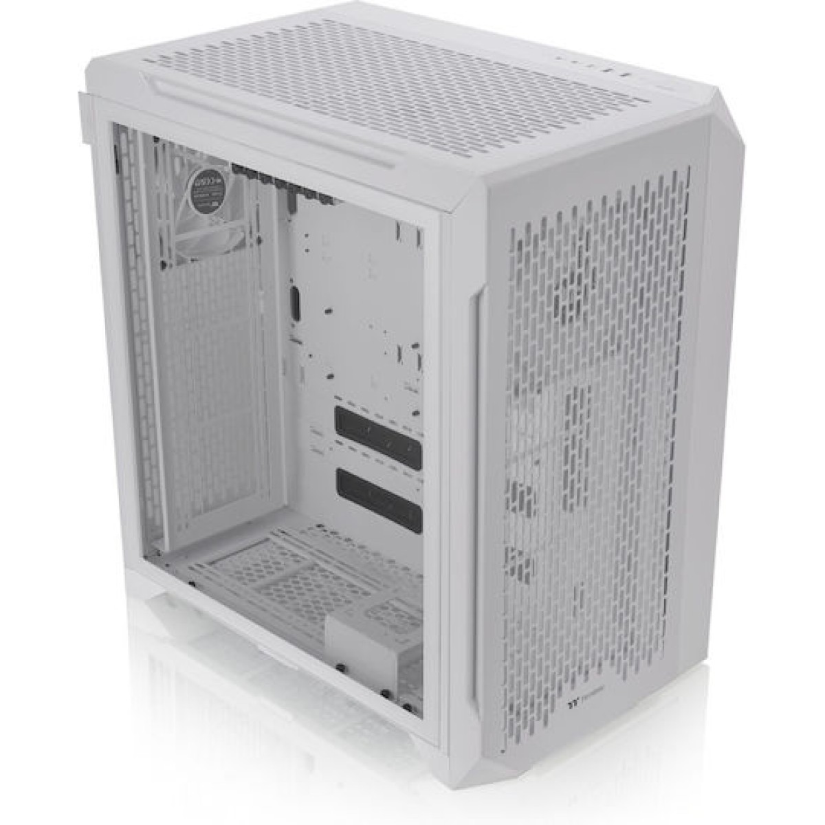 Thermaltake CTE C700 Air Snow Gaming Midi Tower Κουτί Υπολογιστή με Πλαϊνό Παράθυρο και RGB Φωτισμό Λευκό