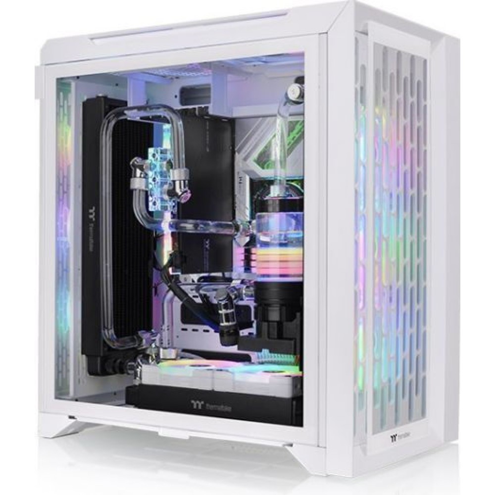 Thermaltake CTE C700 TG ARGB Snow Midi Tower Κουτί Υπολογιστή με Πλαϊνό Παράθυρο Λευκό