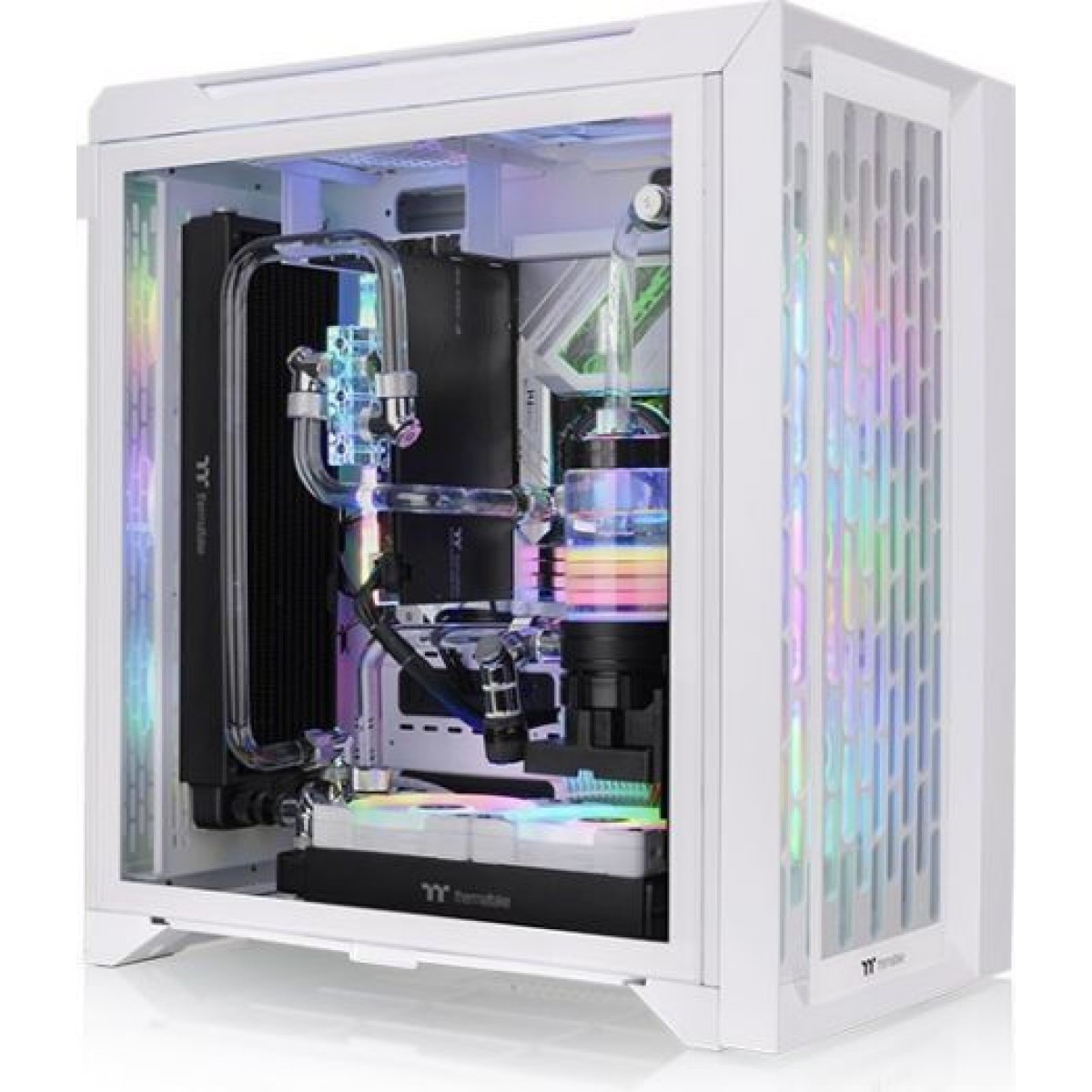 Thermaltake CTE C700 TG ARGB Snow Midi Tower Κουτί Υπολογιστή με Πλαϊνό Παράθυρο Λευκό