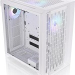 Thermaltake CTE C700 TG ARGB Snow Midi Tower Κουτί Υπολογιστή με Πλαϊνό Παράθυρο Λευκό