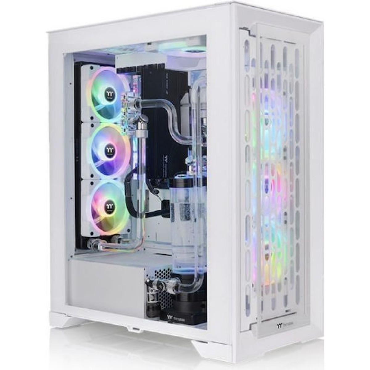 Thermaltake CTE T500 TG ARGB Snow Gaming Full Tower Κουτί Υπολογιστή Λευκό