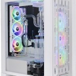 Thermaltake CTE T500 TG ARGB Snow Gaming Full Tower Κουτί Υπολογιστή Λευκό