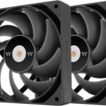 Thermaltake TOUGHFAN 14 Pro High Static Pressure Case Fan 140mm με Σύνδεση 4-Pin PWM 2τμχ
