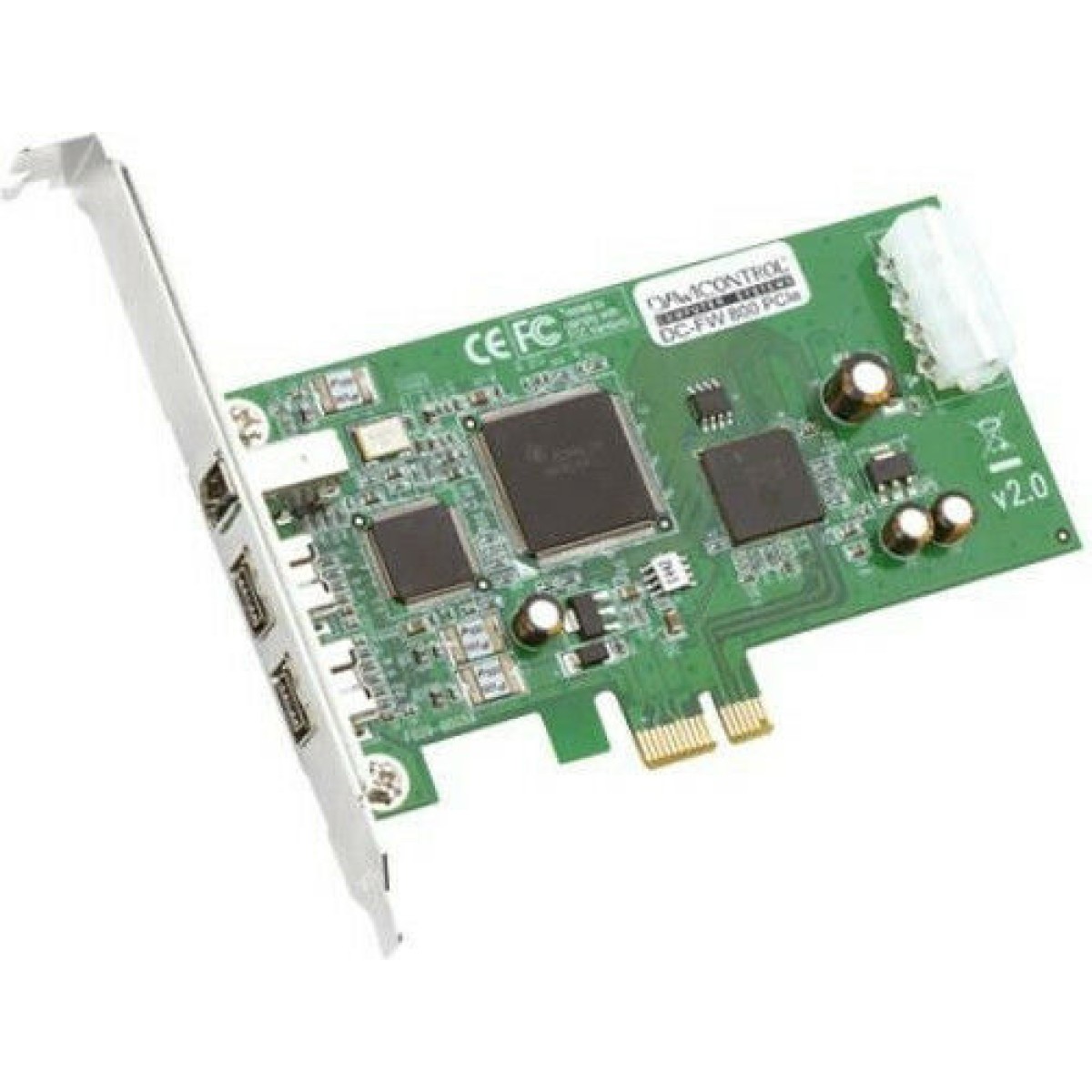 Dawicontrol Κάρτα PCIe σε 3 θύρες Firewire 800
