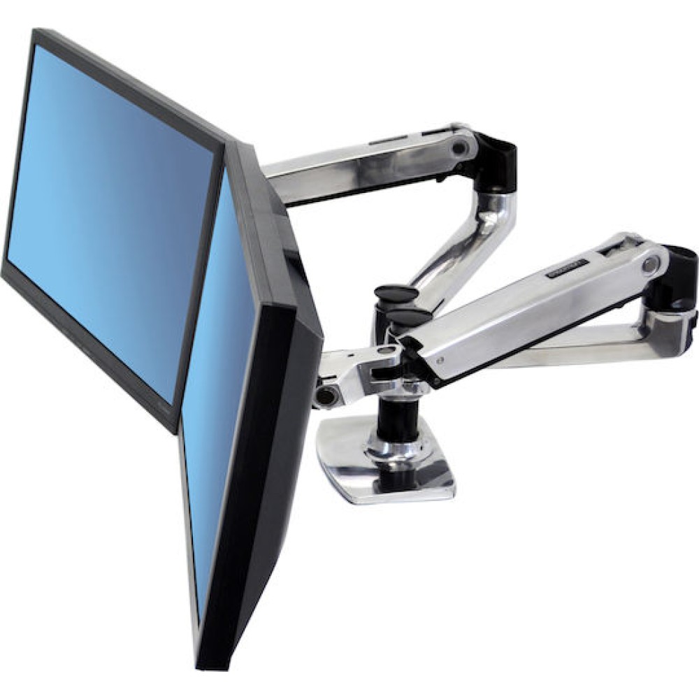 Ergotron LX Βάση Γραφείου για 2 Οθόνες έως 27