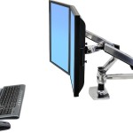 Ergotron LX Βάση Γραφείου για 2 Οθόνες έως 27