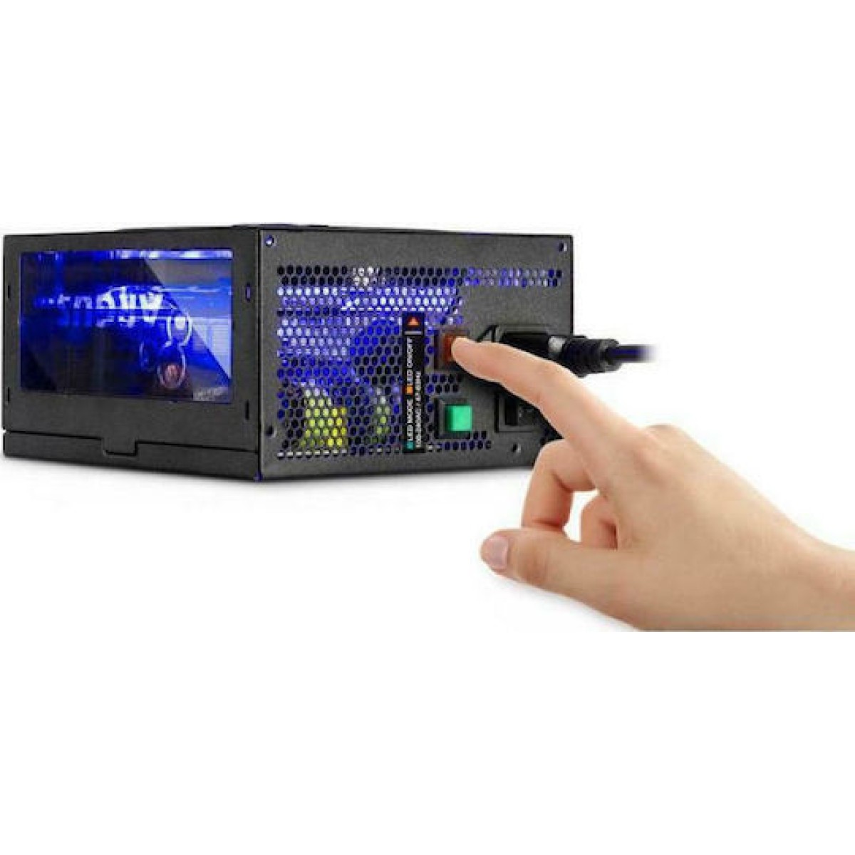 Inter-Tech Argus RGB II 600W Μαύρο Τροφοδοτικό Υπολογιστή Full Wired 80 Plus Bronze