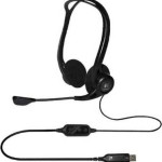 Logitech 960 On Ear Multimedia Ακουστικά με μικροφωνο και σύνδεση USB
