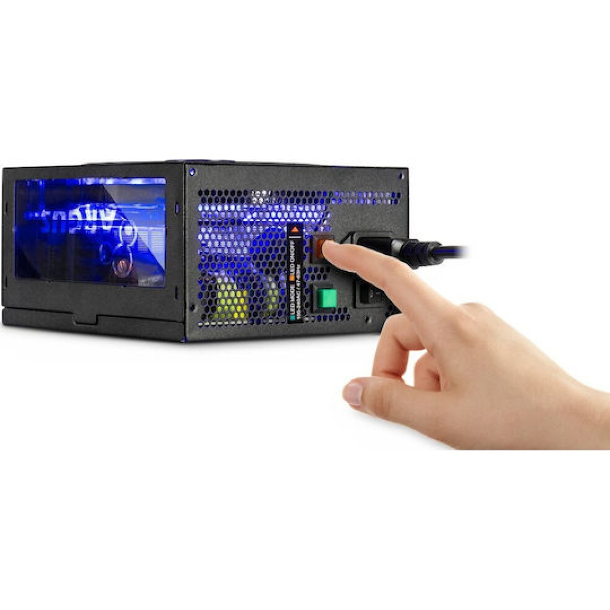 Inter-Tech Argus RGB-750W CM II 750W Μαύρο Τροφοδοτικό Υπολογιστή Semi Modular 80 Plus Gold