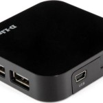 D-Link DUB-H4 USB 2.0 Hub 4 Θυρών με σύνδεση USB-A και Εξωτερική Παροχή Ρεύματος