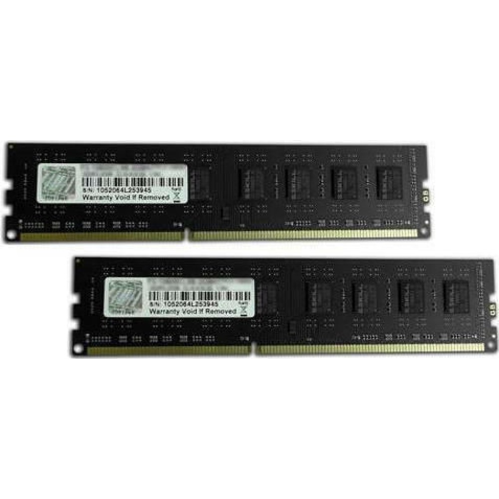 G.Skill Dualkit DDR3 4GB RAM με 2x2GB Modules και Ταχύτητα 1333 για Desktop