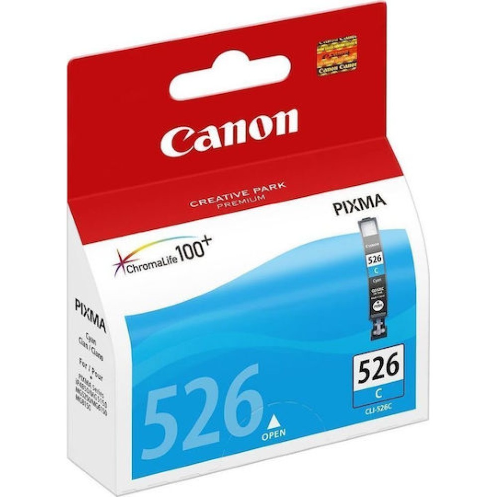 Canon CLI-526 Γνήσιο Μελάνι Εκτυπωτή InkJet Κυανό (4541B001)